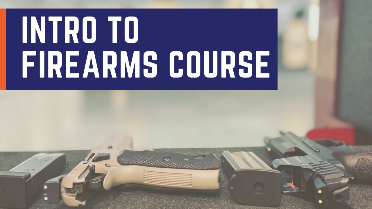 Intro To Firearms- August 15 | Bear Arms Training