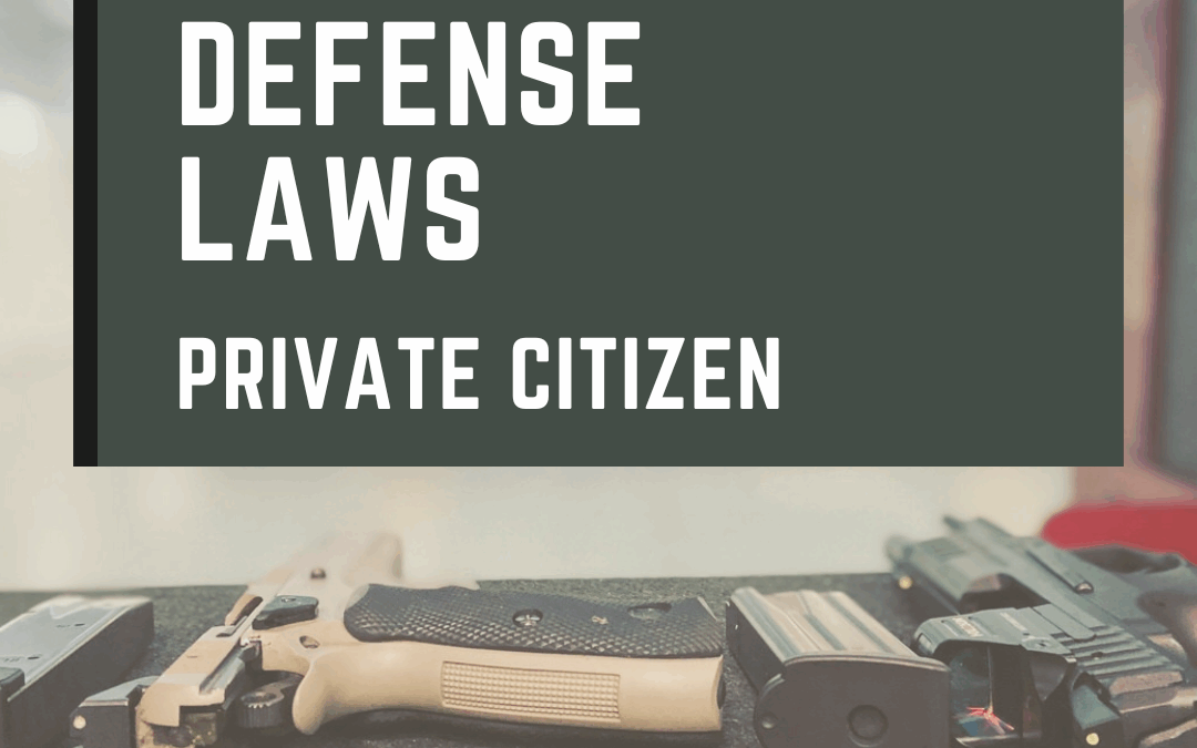 VA Self-Defense Law for Private Citizens