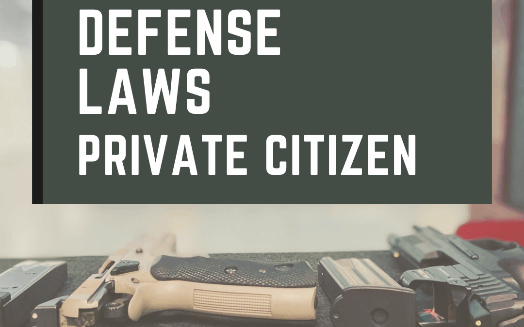 VA Self-Defense Laws for Private Citizens
